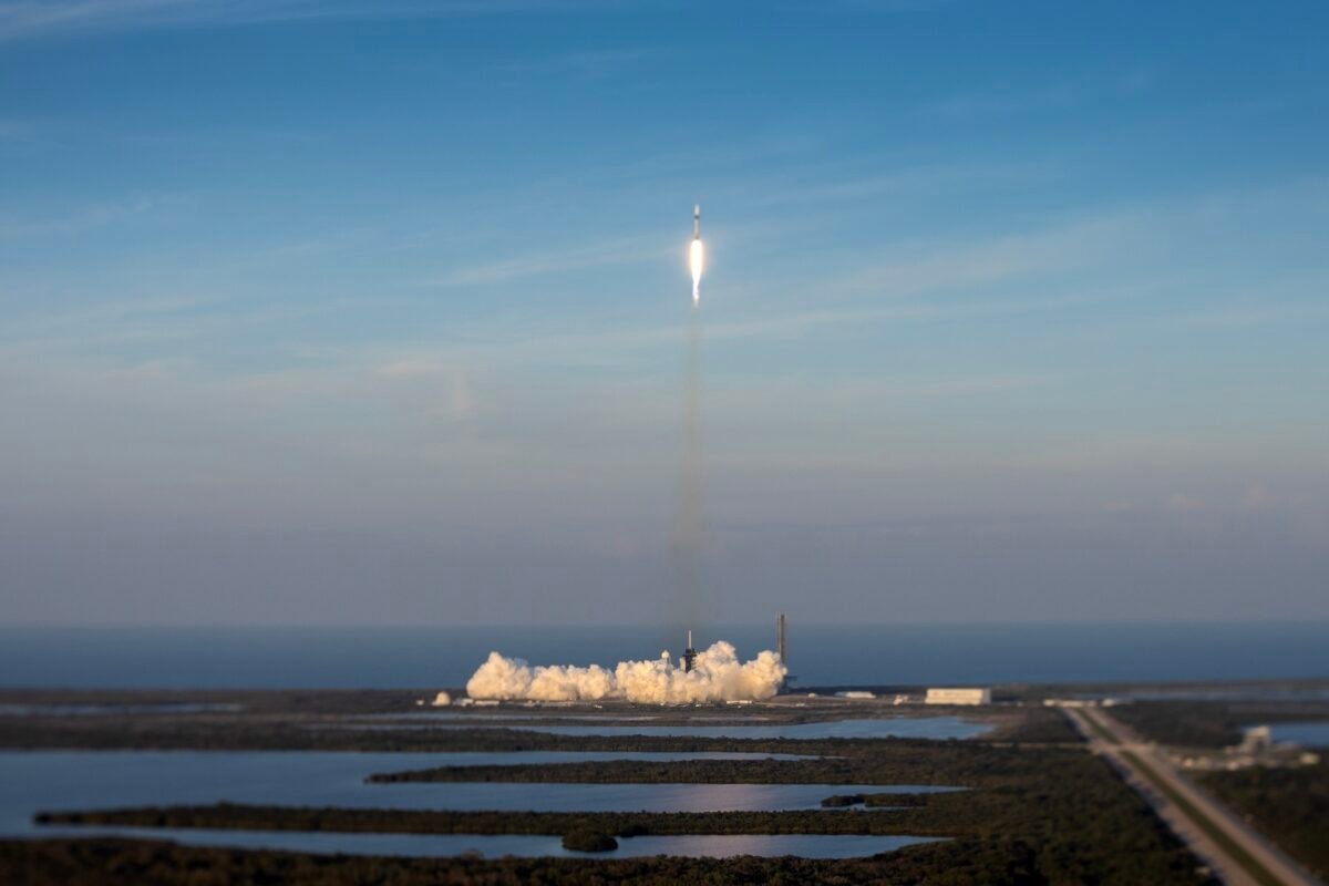 En imágenes: despegó la misión de rescate de los astronautas atrapados en la Estación Espacial Internacional