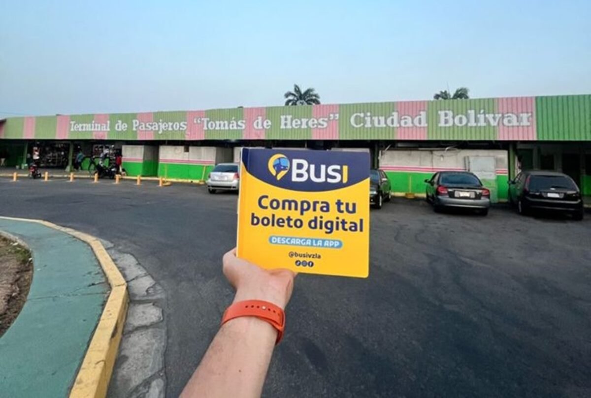 Cómo funciona Busi: la app para comprar pasajes de autobús de forma digital en Venezuela