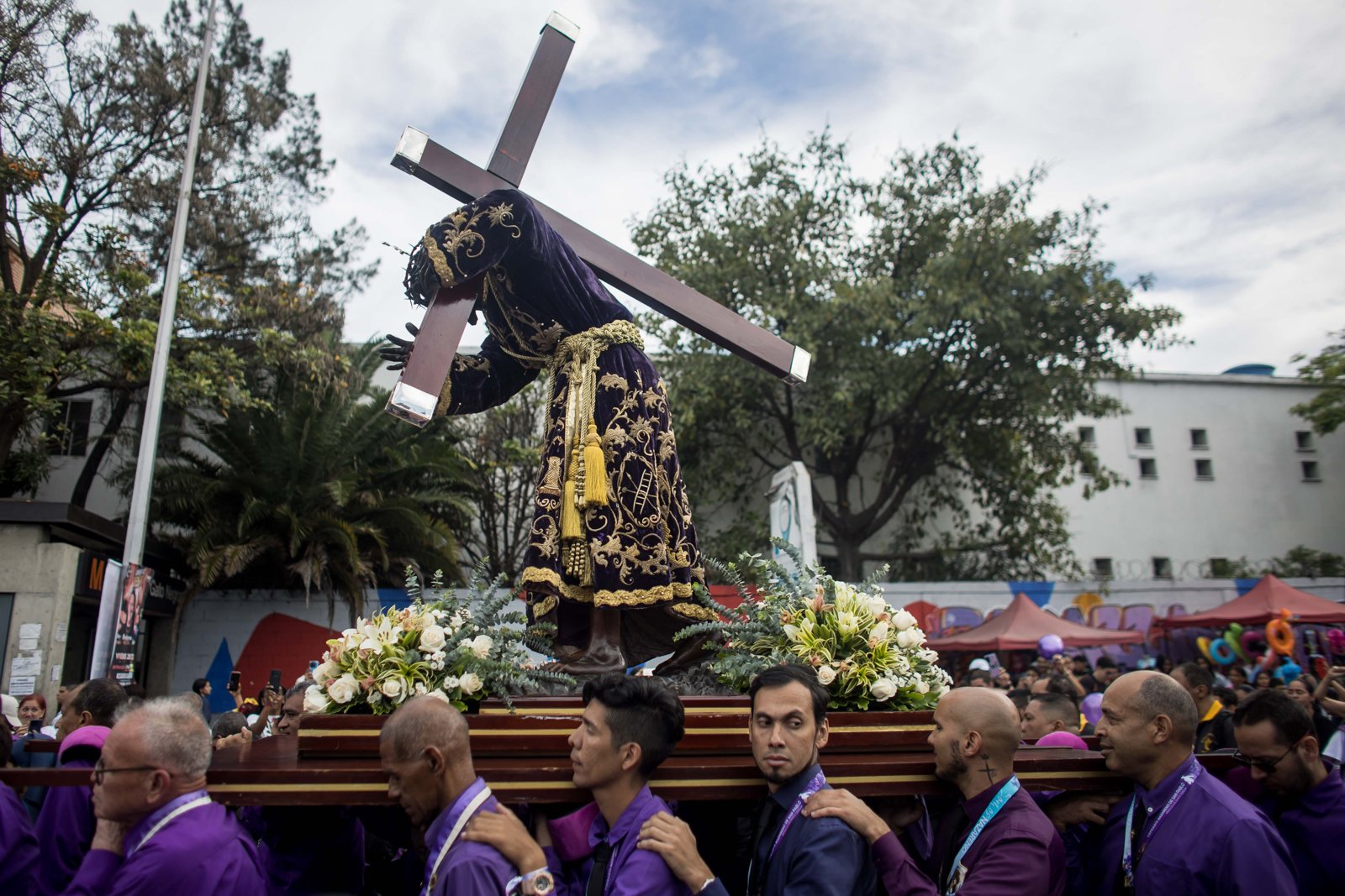 Comenzó la peregrinación de la imagen del Nazareno de San Pablo en Caracas