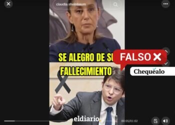 ¿La presidenta de México calificó el asesinato de Miguel Uribe Turbay como algo “bueno”?