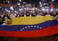 Venezolanos se congregaron en Bogotá para respaldar el Nobel de María Corina Machado