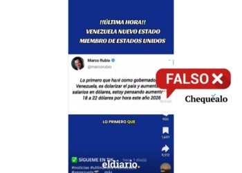 ¿Marco Rubio anunció una serie de medidas económicas como “gobernador” de Venezuela?