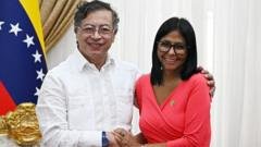 Petro visita a Delcy Rodríguez en Caracas: qué rol juega Colombia en la transición en Venezuela