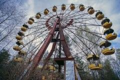 Las fascinantes imágenes que muestran cómo está la zona de exclusión de Chernóbil 40 años después del accidente nuclear