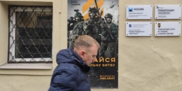 Las agresiones de civiles contra las patrullas de reclutamiento en Ucrania se triplican en un año