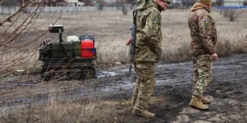 Los drones terrestres impulsan a Ucrania hacia la infantería robotizada