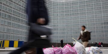 Bruselas, la ciudad sin contenedores de basura